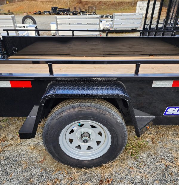 Sure Trac Trailer - 7 x 12 Steel High Side 3K - Image 4