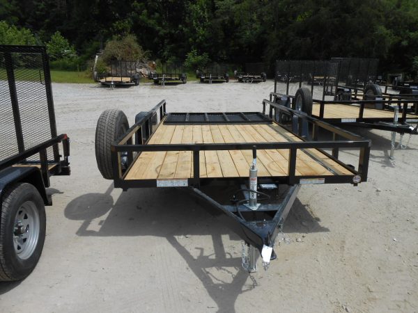 Sure Trac Trailer - 7 x 14 Tube Top Utility 5K w/ Brake - Image 8