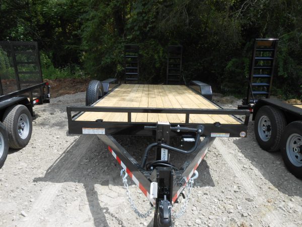 Sure Trac Trailer 7 x 18 (16+2) Equipment Trailer 14K - Image 3