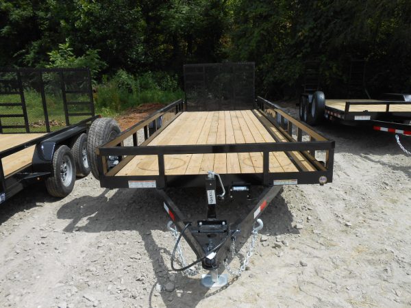 Sure Trac Trailer - 7 x 20 Tandem Tube Top Utility 10K w/ Brake - Image 7