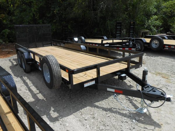 Sure Trac Trailer - 7 x 20 Tandem Tube Top Utility 10K w/ Brake - Image 8