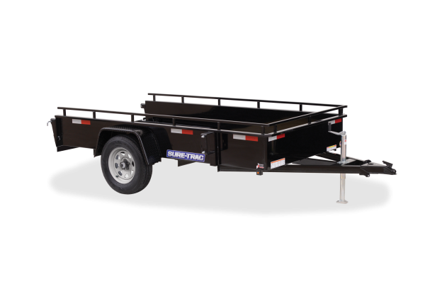 Sure Trac Trailer - 7 x 12 Steel High Side 3K - Image 6