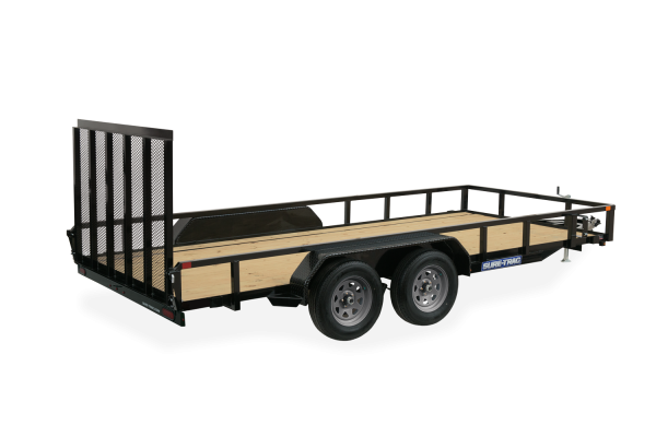 Sure Trac Trailer - 7 x 20 Tandem Tube Top Utility 10K w/ Brake - Image 2