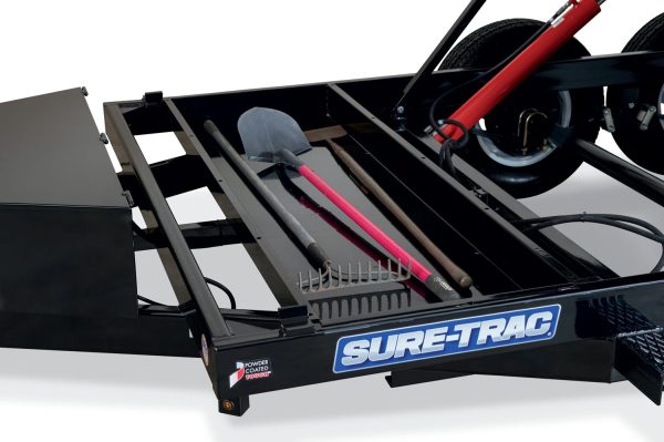 Sure Trac Trailers - 82" x 14' HD Low Pro Dump 14K Telescopic Lift - Image 5