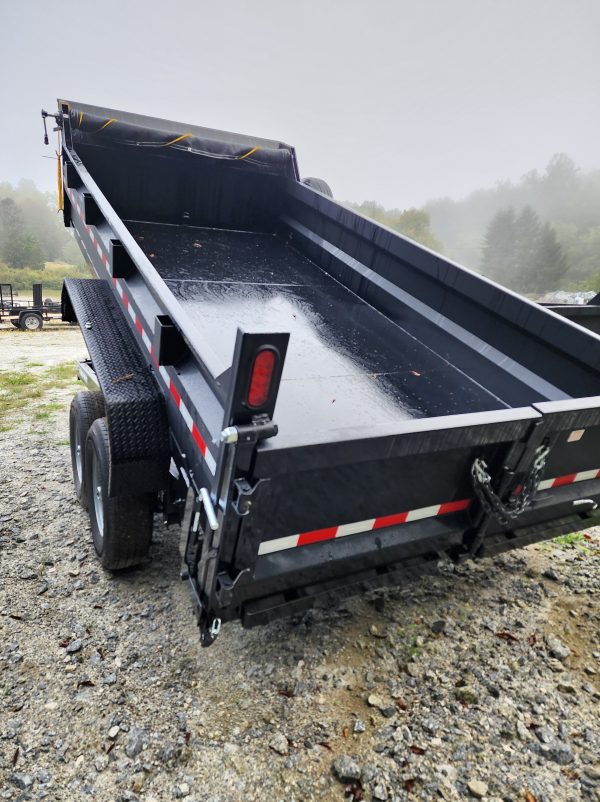 Sure Trac Trailers - 82" x 14' HD Low Pro Dump 14K Scissor Lift - Image 9