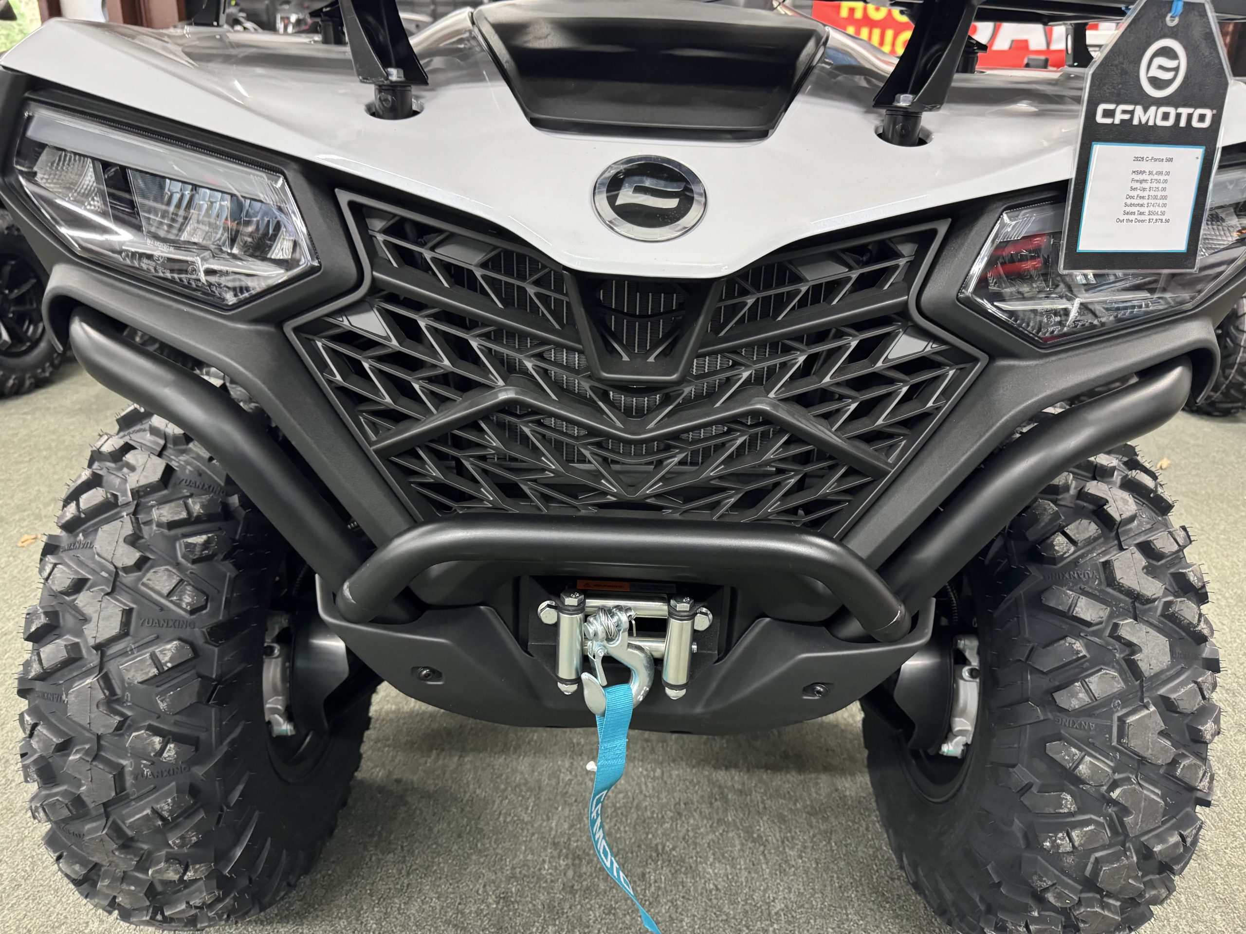 2026 CFORCE 500- Pearl White - Image 5