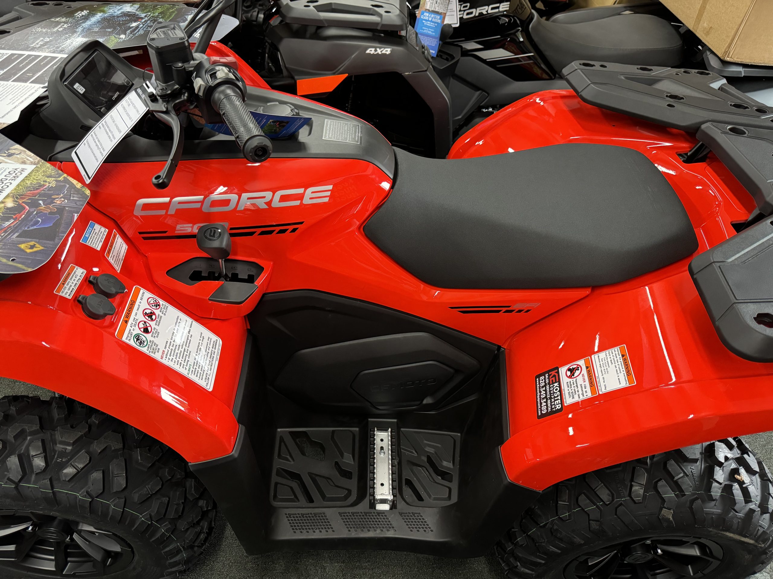 2026 CFORCE 500- Lava Orange - Image 2