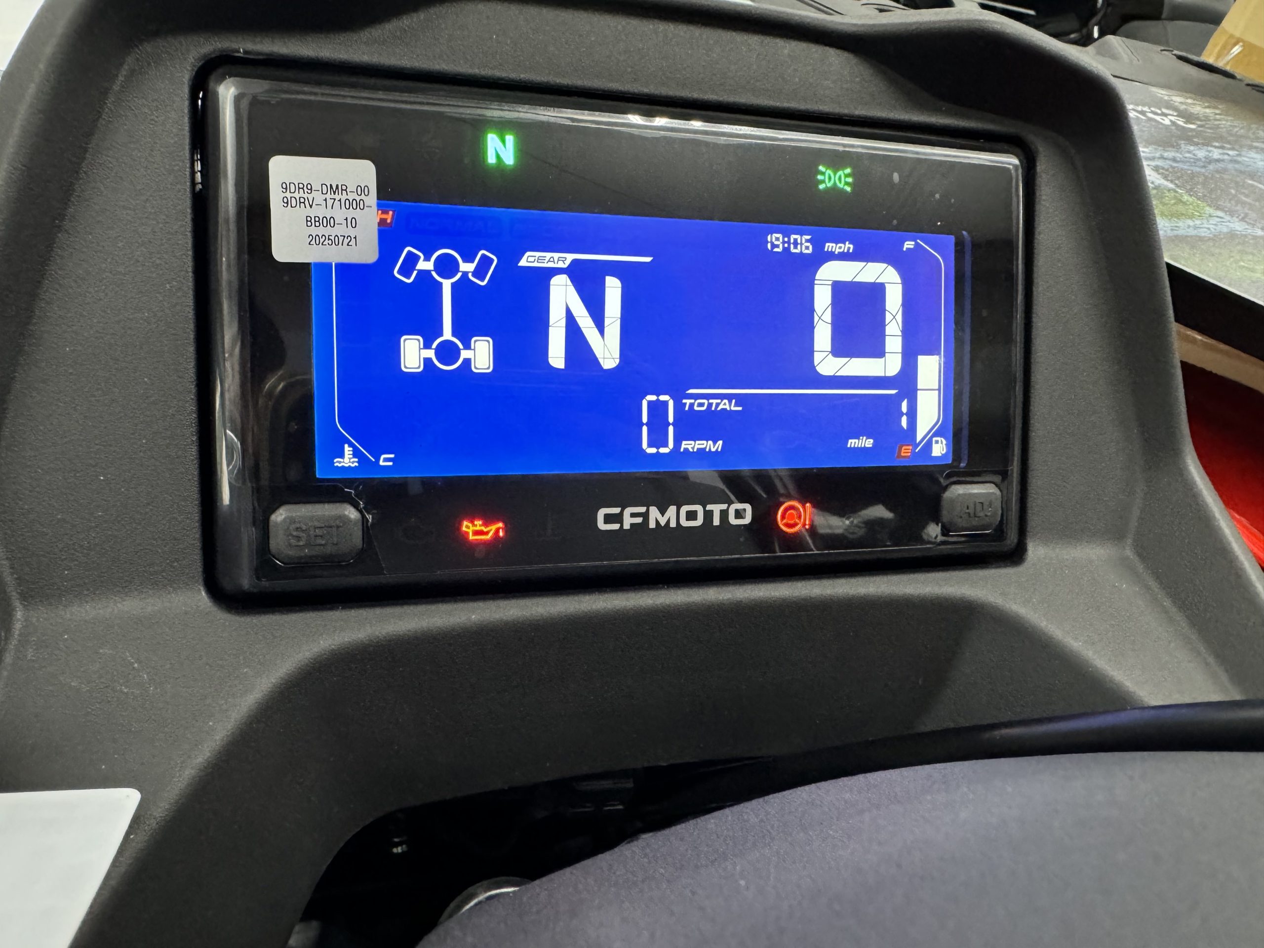 2026 CFORCE 500- Lava Orange - Image 5